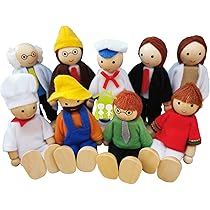 ヴィンテージ 小さな兄妹のビスクドール　２体セット ドールハウスドール ヴィンテージ 小さな兄妹のビスクドール 2体セット ドール