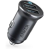 Anker PowerDrive Speed 2/24W/2ポート/カーチャージャー/PowerIQ対応/iPhone/iPad/Android各種対応