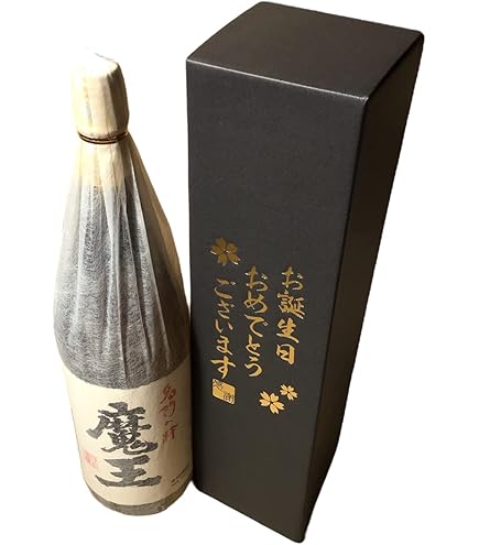 魔王 1800ml 木箱入り 焼酎 魔王 感謝の木箱入り 1800ml 1本組 芋焼酎 ギフトセット 無料ギフト