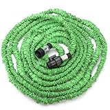 eBoTrade Garden Hose 75Ft Heavy Duty Expanding Water Coil Best Flexible Expandable Retractable Colla