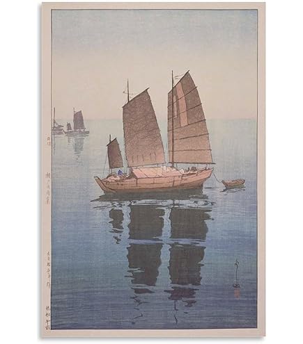 大人気　人気画家作品　101cm　ROBERT SCHAAR ポスター「ヨット」 61972Ysp3iL._UF350,350_QL50_.jpg