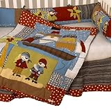 Cotton Tale Designs Pirates Cove 4 Piece Crib Bedding Set [並行輸入品]