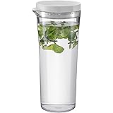HARIO(ハリオ) フリーザーポット JUSIO 実用容量1100ml ホワイト トライタン 割れにくい 熱湯・食洗器OK 冷水筒 日本製 FPJ-11-W