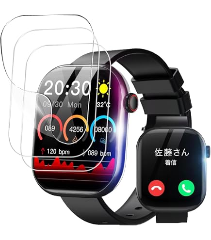 Amazon | スマートウォッチ 【2026新モデル 2.08インチ大画面】 iPhone