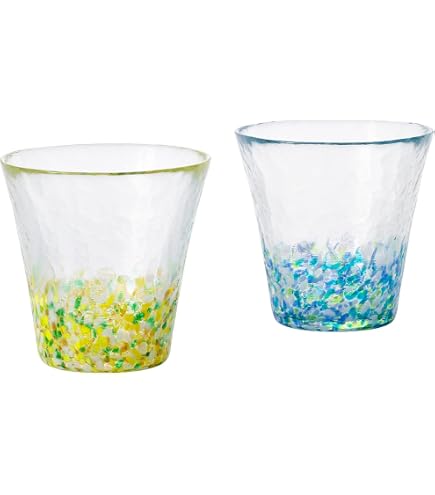 Amazon | 【 MURANO VENETIAN GLASS 】 ミルフィオリ グラス/容量