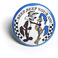 Amazon.co.jp: 缶バッチ 〔ロードランナー&ワイリーコヨーテ