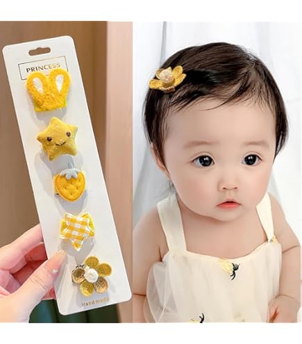 Amazon.co.jp: QuickYen 子供 ベビー ヘアクリップ 15個セット キッズ