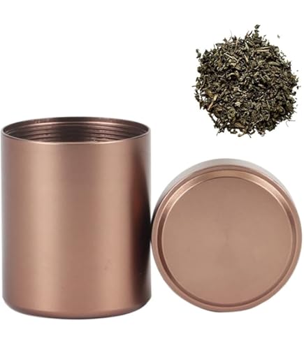 Amazon.co.jp: 星寛堂 特選 銅製 玉いぶし 茶筒 茶匙 金属工芸 茶道具