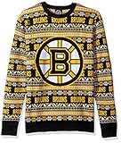 NHL Boston BruinsユニセックスAztec Print Uglyクルーネックセーター – メンズExtra Large、Xラージ