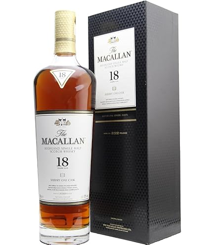 Amazon.co.jp: [旧ボトル] ザ・マッカラン 18年 シェリーオーク 2017