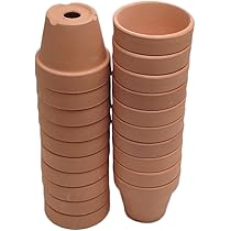 Amazon | 三河屋焼 深素焼き鉢3号 16鉢セット | 鉢