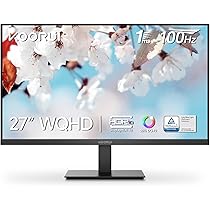 Koorui 27インチ モニター HDMI VGA Amazon.co.jp: KOORUI モニター 27インチ ゲーミングモニター