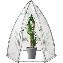 Amazon.co.jp: SUGGEST ビニール温室 六角錐型 温室 ガーデン