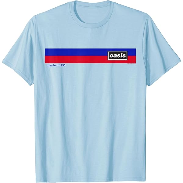 oasis 1996年 tour 希少 MADE IN U.S.A.◀Ｌ▶ Amazon | Oasis – Amazon Exclusive Vintage USA Tour 1996 Baby Blue