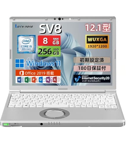 Amazon.co.jp: 【MS Office2019&Win11搭載】Panasonic Let's note CF