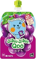 コカ・コーラ ミニッツ メイド ぷるんぷるんQoo ぶどう 125gパウチ×30袋
