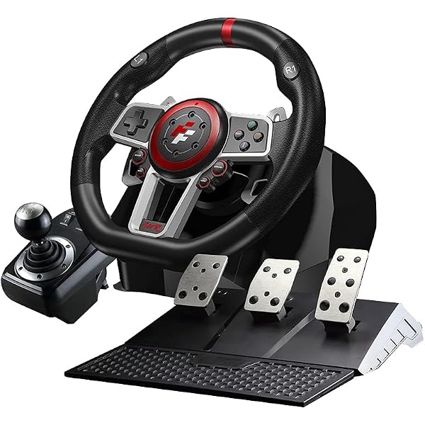 Amazon | AOUTNハンコン レーシングホイール ハンドルコントローラー