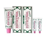 【日本公式】ユーシモール ホワイトピンク 106gx2+20gx2 歯磨き粉 医薬部外品 EUTHYMOL ピーチフローラルミントの香り