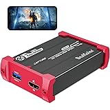 Basicolor キャプチャーボード 4K30FPSパススルー対応 キャプチャーボードSwitch対応1080P 60FPS キャプチャー ビデオキャプチャー USB3.0高速伝送 ゲームキャプチャー ドライバー不要 Switch PS4 PS3 