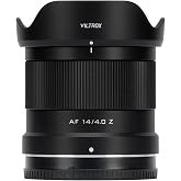 VILTROX AF 14mm F4 Z Air 超広角 レンズ ニコン Zマウントに対応 フルサイズ 交換レンズ | 112.6°超広角 約185gの軽量設計 最短0.13m撮影距離 58mmフィルター対応 Nikon Zマウントに対応