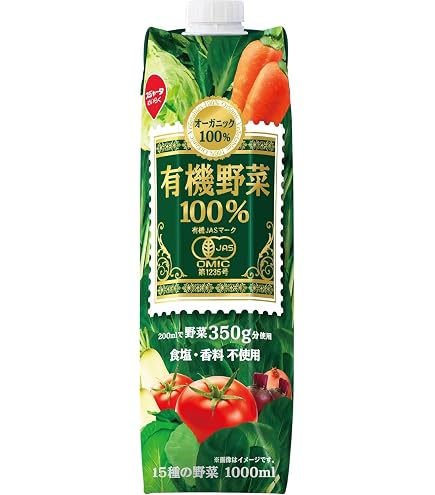 Amazon.co.jp: スジャータ めいらく 有機野菜100％ 1000ml×6本 : 食品