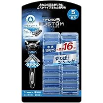 Amazon.co.jp: 5枚刃 ハイドロ5 カスタム 本体+替刃16P + lollo