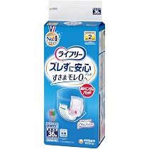 Amazon | ライフリー うす型軽快パンツ Mサイズ 22枚入 【ADL区分:一人