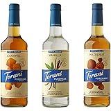 トラーニ ピュアメイドシロップ ゼロシュガー 750ml/アソート３本セット（キャラメル１本×バニラ１本×ヘーゼルナッツ１本）