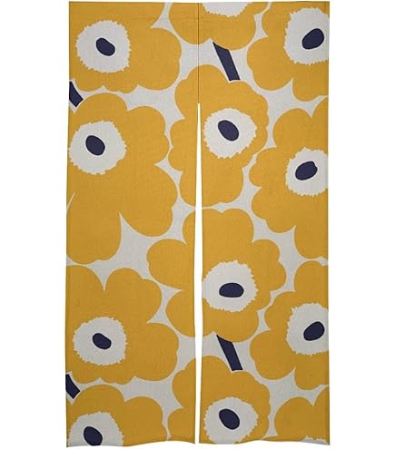 Amazon｜北欧 のれん マリメッコ Marimekko のれん 和風 目隠し ロング