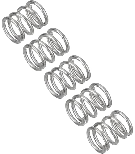 Uxcell 304 Stainless Steel Compression Springs - 0.3mmx2mmx10mm, Silver, Pack Of 10 - View #9