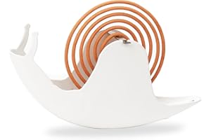 Snail Mosquito Coil Holder Iron Metal Fireproof Incense Burner Bracket,Animal Mosquito Incense Coil Holder Hanging Coil Rack 