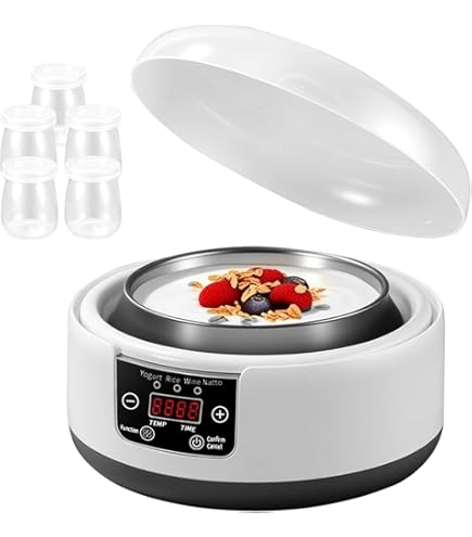 Clatronic JM 3344 Yoghurtmaker, 1,1 liter, 14 W
