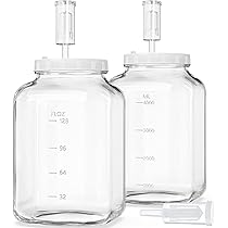 Amazon.co.jp: Flip Top Glass Bottle [1 Liter / 33 fl. oz