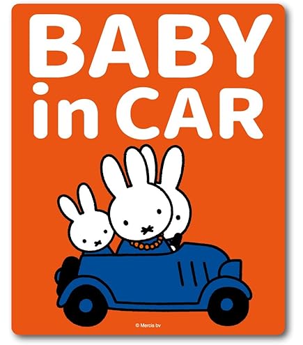 Amazon | mf ｶｰｻｲﾝ NOW ON REC カーサイン ミッフィー カーグッズ 吸盤
