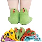 Amazon Co Jp キッズ 子供 靴下 5足セット ソックス 男の子 女の子 くつ下 くるぶしソックス おもしろ立体 刺繡 くるぶし ショートソックス マルチカラー 通気 メッシュ ソックス 綿 服 ファッション小物