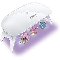 UVライト レジン用 硬化ライト LEDネイルドライヤー UV-LED-赤白ライト三重光源 業界注目低ヒート機能 折りたたみ式手足とも使える レジンクラフト と ジェルネイル用 新しい12w