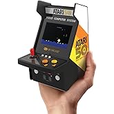 My Arcade Atari マイクロプレイヤープロ 100ゲーム 6.75インチ ミニアーケードマシン 完全に遊べるビデオゲーム コレクター向け
