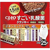 Amazon | チャオ (CIAO) すごい乳酸菌 クランキー チキン