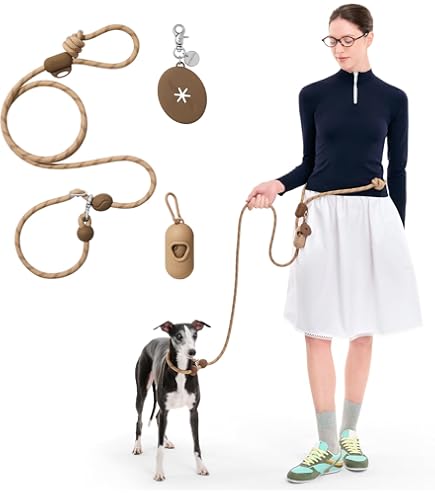 Amazon | ハンズフリーリード 【HOZI】 韓国ブランド ロープ 散歩