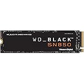 Western Digital SN850 1TB Gen4 NVMe SSD, Black