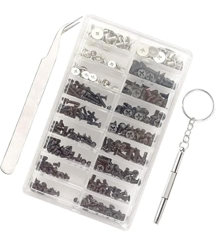 Amazon | 12個入り ネジM2x3mm + 工具 Torx T5 交換用ボトムケース