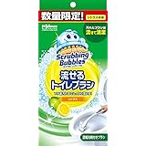 ジョンソン SC Johnson スクラビングバブル トイレ洗剤 流せるトイレブラシ シトラス 本体ハンドル1本+付替用4個