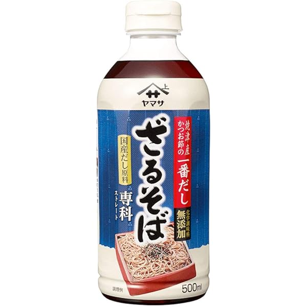 ざるそばさん専用！ Amazon.co.jp: ヤマサ ざるそば専科 500ml : 食品・飲料・お酒