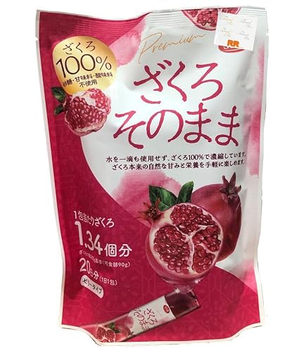 Amazon.co.jp: ゼリー J's 赤いザクロゼリー 600g（20g×30包）常温便