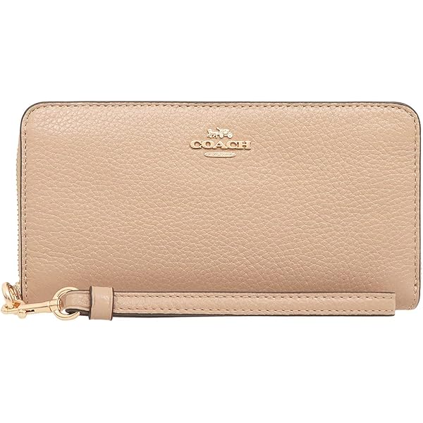 Amazon | [コーチ] 財布(長財布) FC4451 C4451 トープ ペブルド