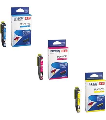 Amazon | 【純正品 2色3個セット】 エプソン インクカートリッジ