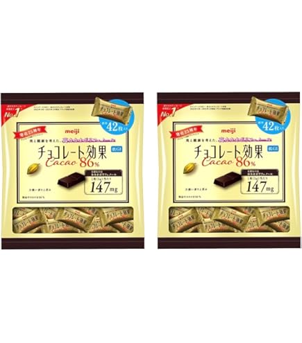 Amazon | 明治 チョコレート効果カカオ86%大袋 210g ×2袋 | 明治