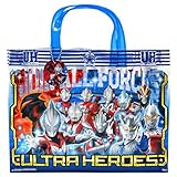アスナロ（バッグ） ウルトラヒーローズ ビニールバッグ 子供 プールバッグ ビーチバッグF ウルトラヒーロー