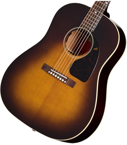 Amazon | Gibson J-45 Custom Ebony アコースティックギター