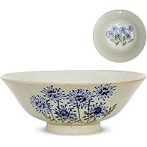 Amazon｜J-kitchens 勲山窯 茶碗 浅い ちゃわん 径14x5.5cm 波佐見焼